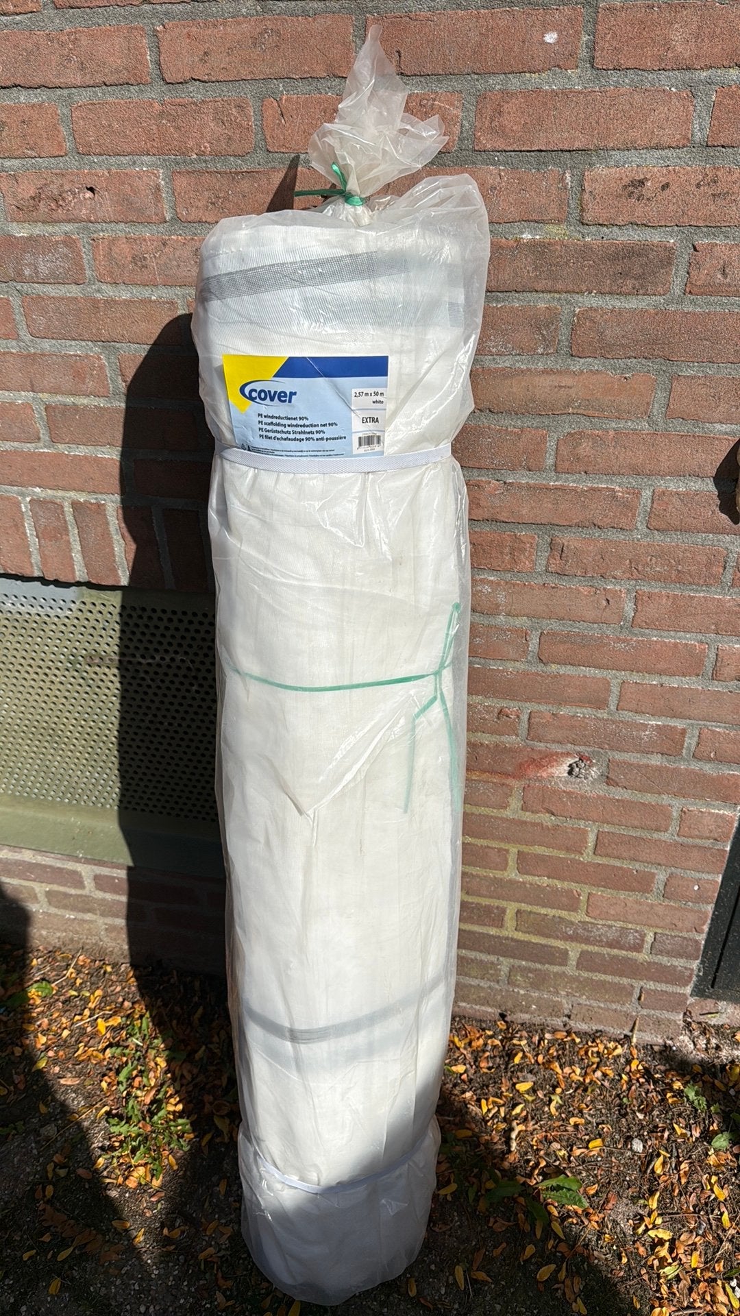 Steiger net 50 meter , nieuw, Doe-het-zelf en Verbouw, Ophalen, Zo goed als nieuw, Rolsteiger of Kamersteiger, 5 meter of hoger