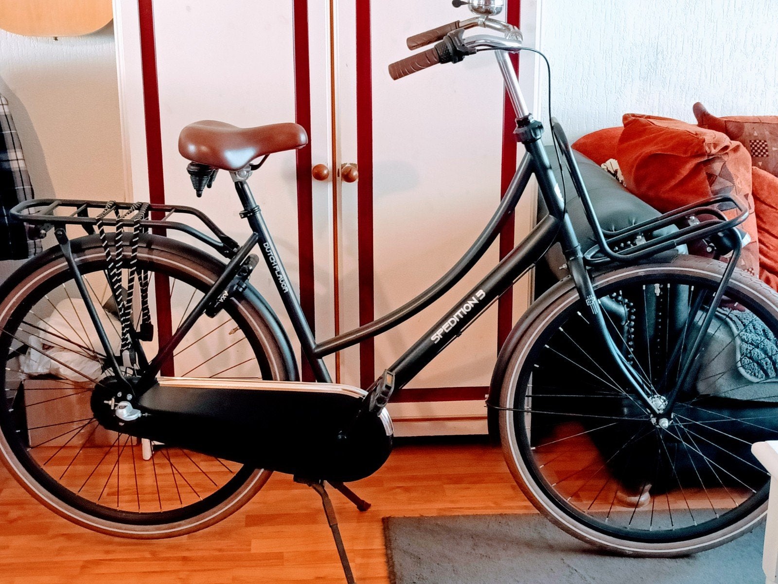 DAMES TRANSPORT FIETS 28INCH 53 CM, 53 tot 56 cm, Versnellingen, Zo goed als nieuw, Ophalen