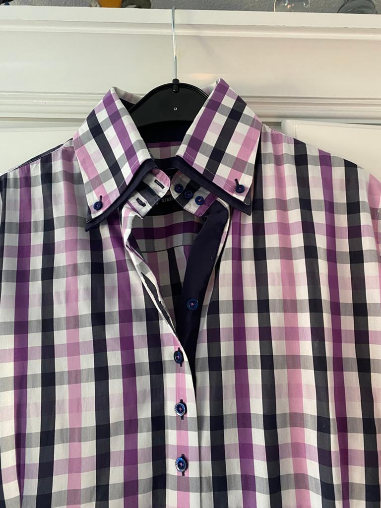 Blouse Cavallaro, Ophalen of Verzenden, Zo goed als nieuw, Maat 46/48 (XL) of groter, Blauw