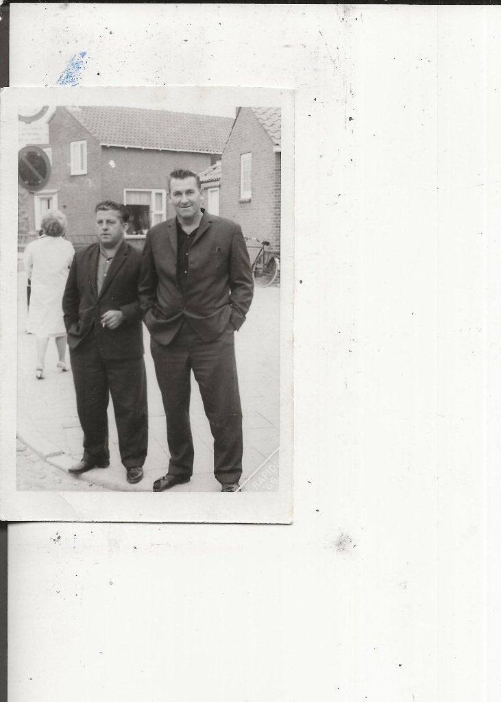 Ter Heijde aan Zee De heren Dirk de Zoete en Zeeman 1966, Ophalen of Verzenden, 1960 tot 1980, Ongelopen, Zuid-Holland