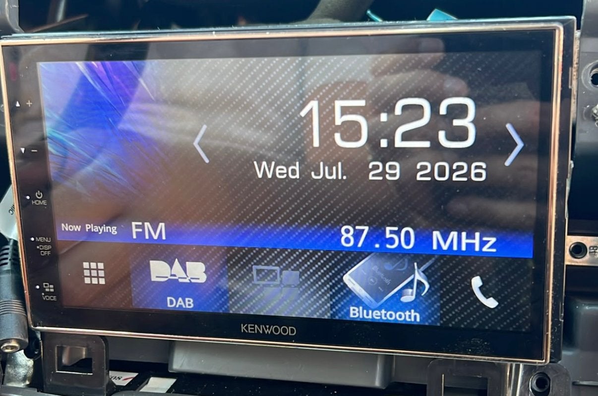 Geweldige Kenwood 2 Din inc draadloos Carplay/ Android Auto, Auto diversen, Ophalen of Verzenden, Zo goed als nieuw
