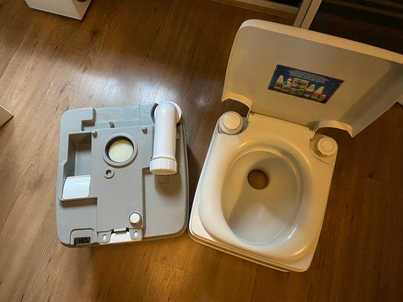 Porta Potti Elegance 165 - Zo goed als nieuw, Caravans en Kamperen, Ophalen, Zo goed als nieuw