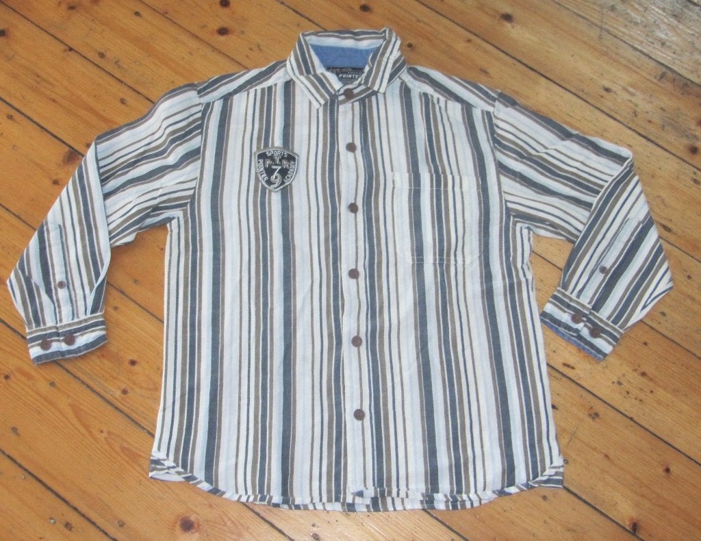 mooi Pointer overhemd maat 128, Overhemd of Blouse, Ophalen of Verzenden, Zo goed als nieuw, Pointer