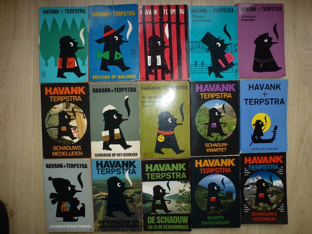 Havank + Terpstra nog 9 boeken € 1,50 per stuk, Gelezen, Havank & Terpstra, Ophalen of Verzenden, Nederland