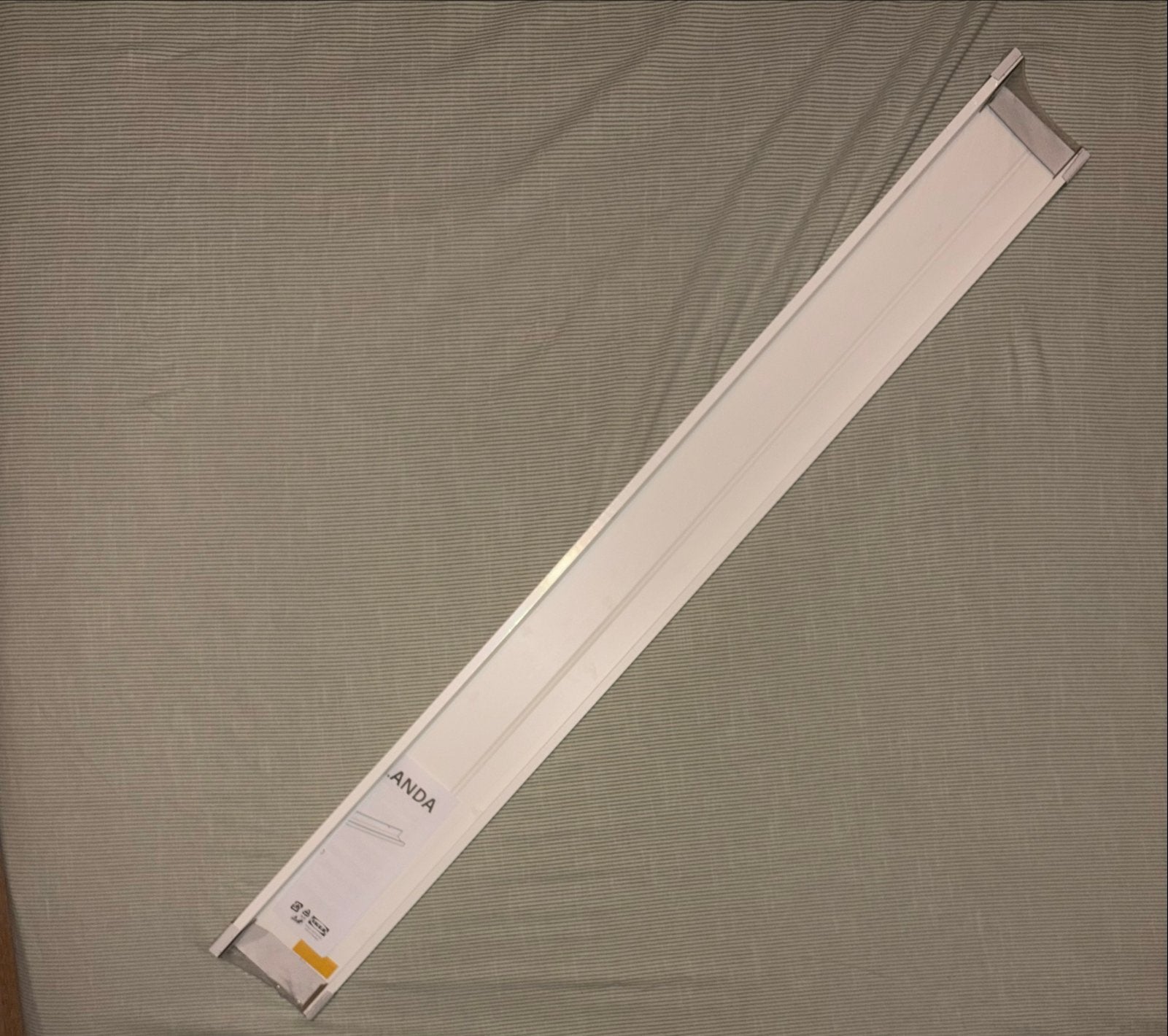 IKEA MOSSLANDA Schilderijenplank wit 115 cm (nieuw), Ophalen, Nieuw