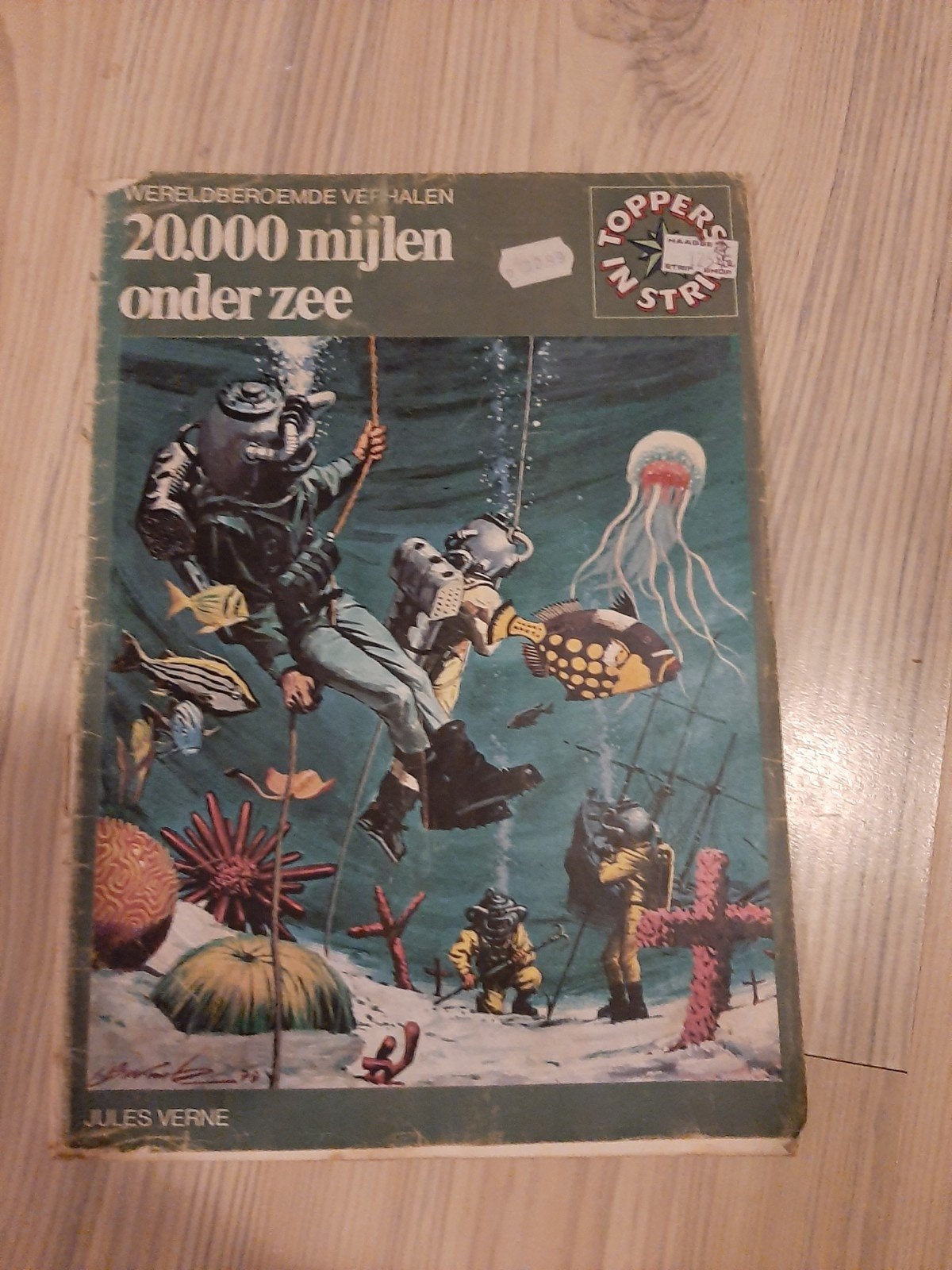 20.000 Mijlen onder Zee - Jules Verne (Toppers in Strip), Boeken, Ophalen of Verzenden, Gelezen, Jules Verne