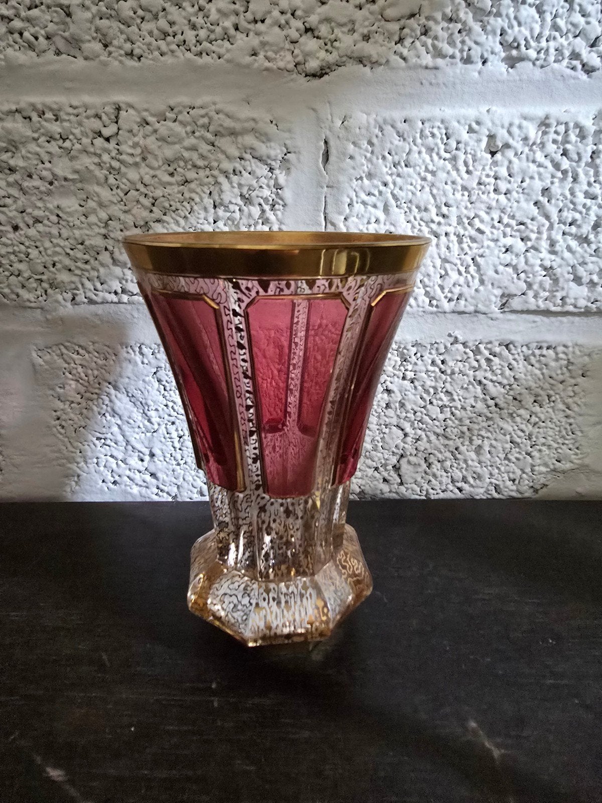 antiek boheems kristal, Ophalen of Verzenden