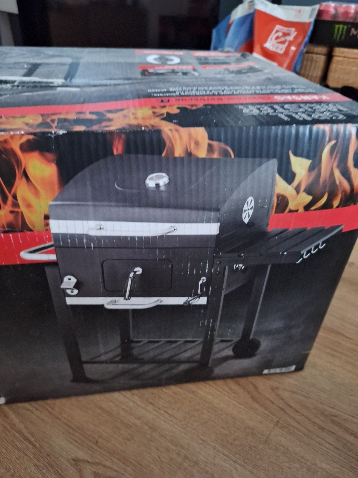 Nieuwe Grillmeister Kansas Houtskoolbarbecue, Ophalen, Nieuw, Grillmeister