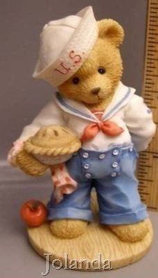 Cherished Teddies Bob, Verzamelen, Ophalen of Verzenden, Zo goed als nieuw, Beeldje, Cherished Teddies