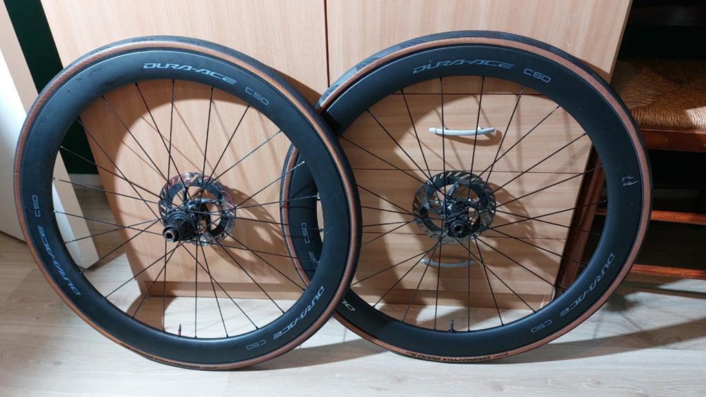 Dura-Ace C50 Wielset met Schijfremmen, Wiel, Gebruikt, Racefiets, Ophalen of Verzenden