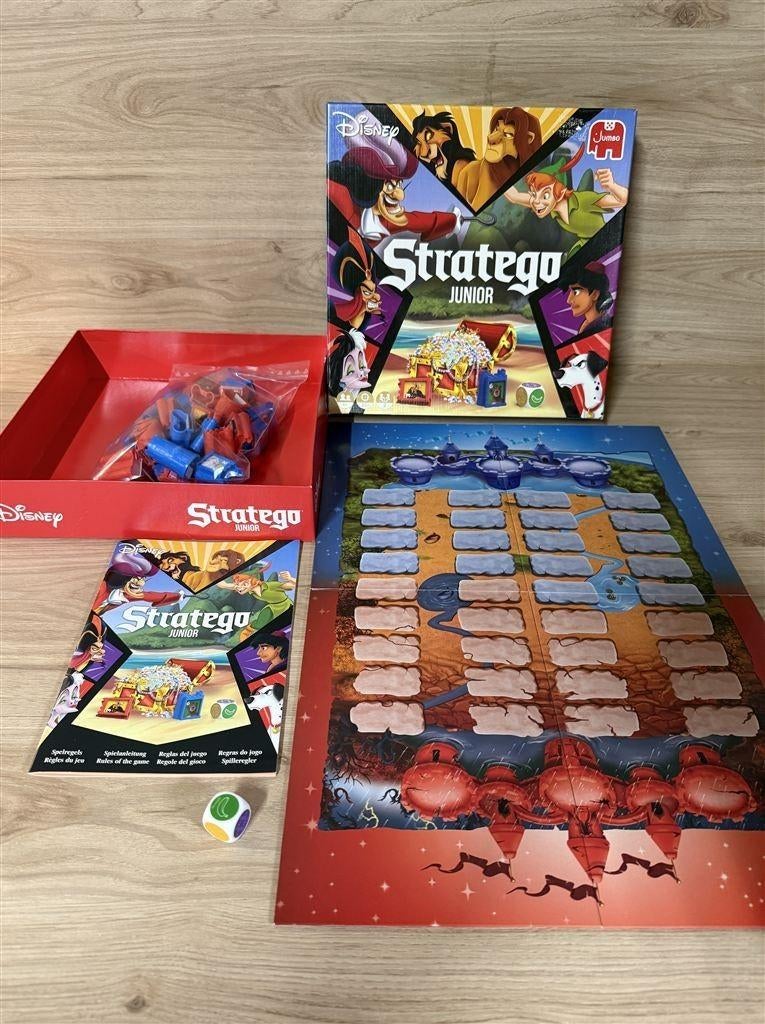 Stratego Junior disney editie - s3224, Hobby en Vrije tijd, Gezelschapsspellen | Bordspellen, Verzenden, Zo goed als nieuw