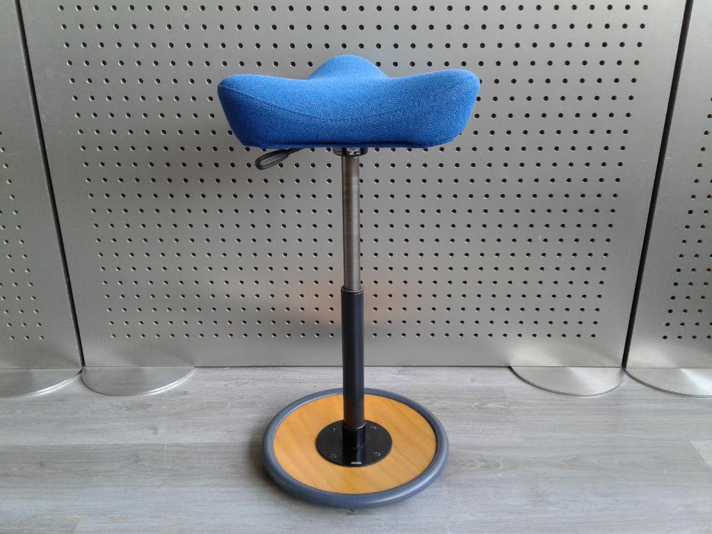 Stokke (Variér) Move Kids (Laag) (Blauw), Zeer Mooi!, Huis en Inrichting, Bureaustoelen, Zo goed als nieuw, Bureaukruk, Blauw
