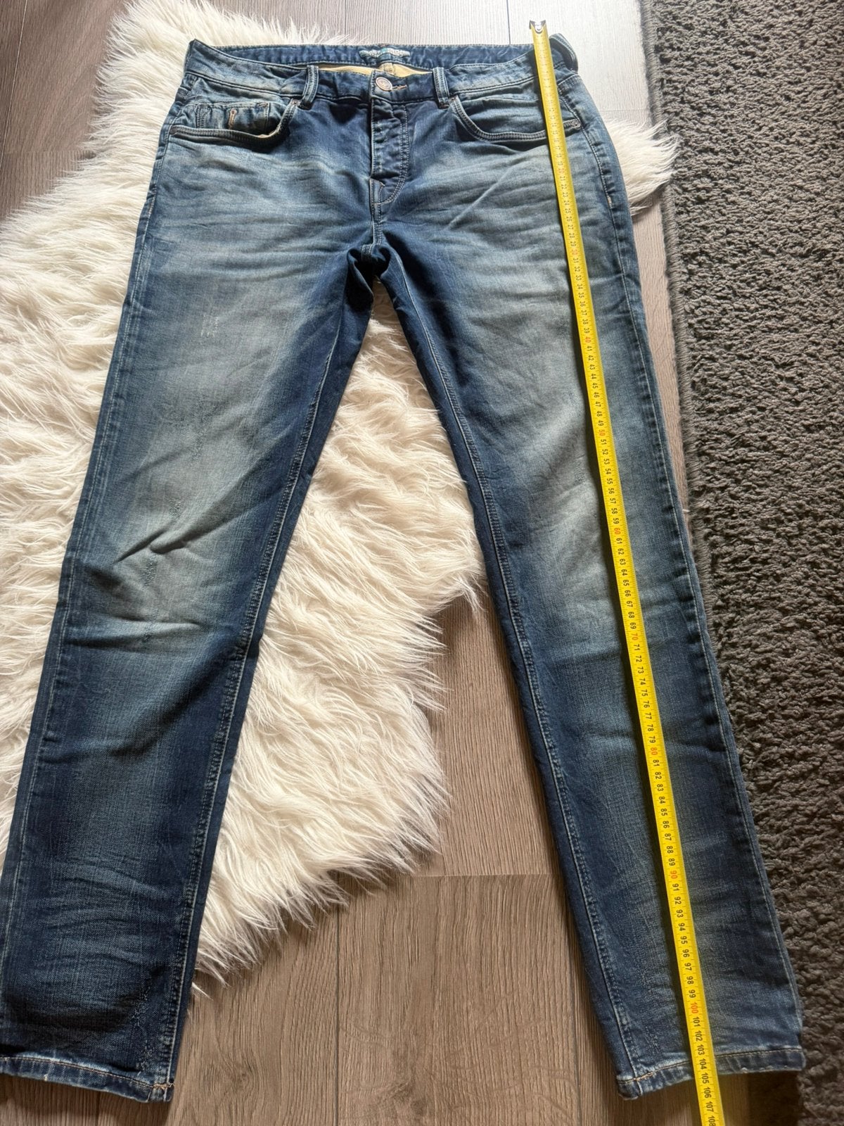 Cast iron maat 32/32 nieuwstaat, Kleding | Heren, Ophalen, Zo goed als nieuw, Blauw, W32 (confectie 46) of kleiner