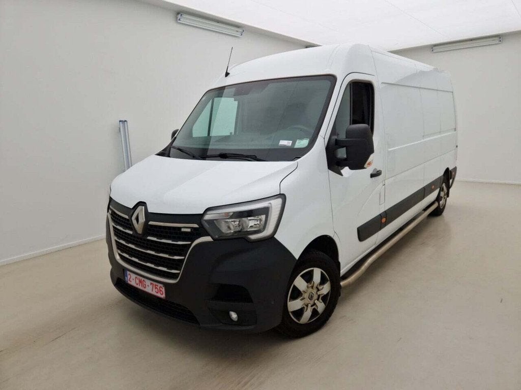 Renault Master 2.3 BluedCi Grand Confort L3H1 2022 Aircondit, Auto's, Renault, 135 pk, 4 cilinders, Parkeersensor, Wit