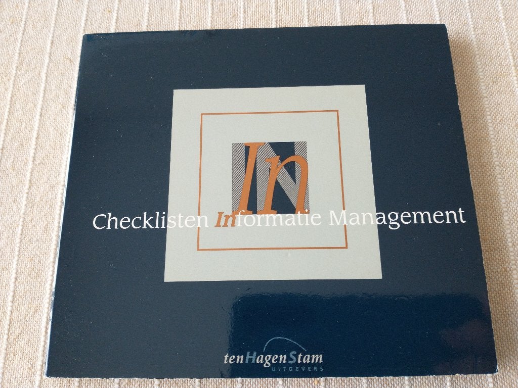 Vintage Software 2004 Checklisten Informatie Management, Computers en Software, Educatie- en Cursussoftware, Ophalen of Verzenden