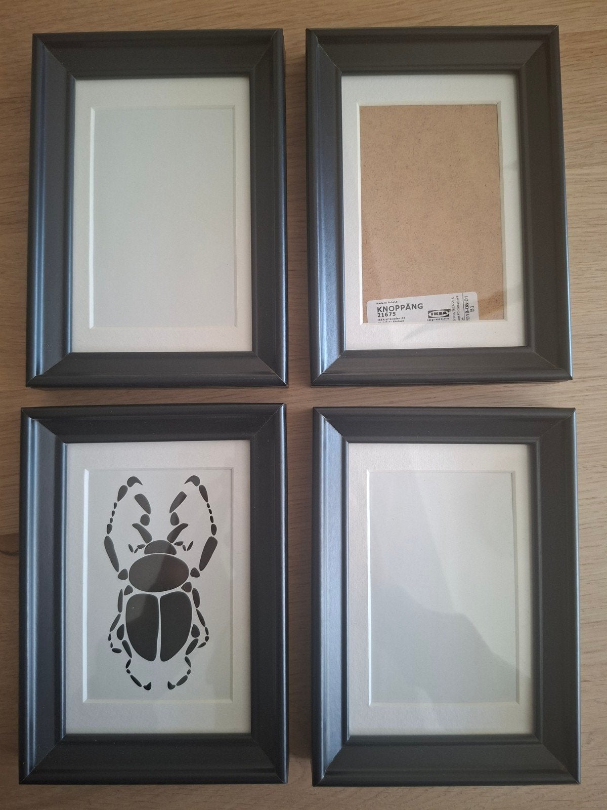Fotolijsten 10x15 cm Ikea Knoppäng, Huis en Inrichting, Overige materialen, 10 cm, Ophalen of Verzenden, Zo goed als nieuw