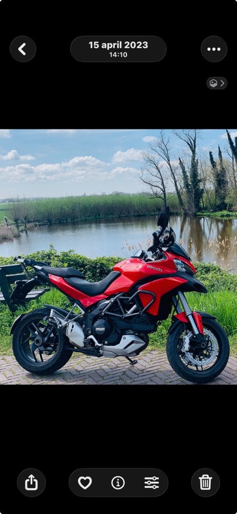 Ducati Multistrada 1200S Touring 2014 Verse DESMO etc., Ophalen