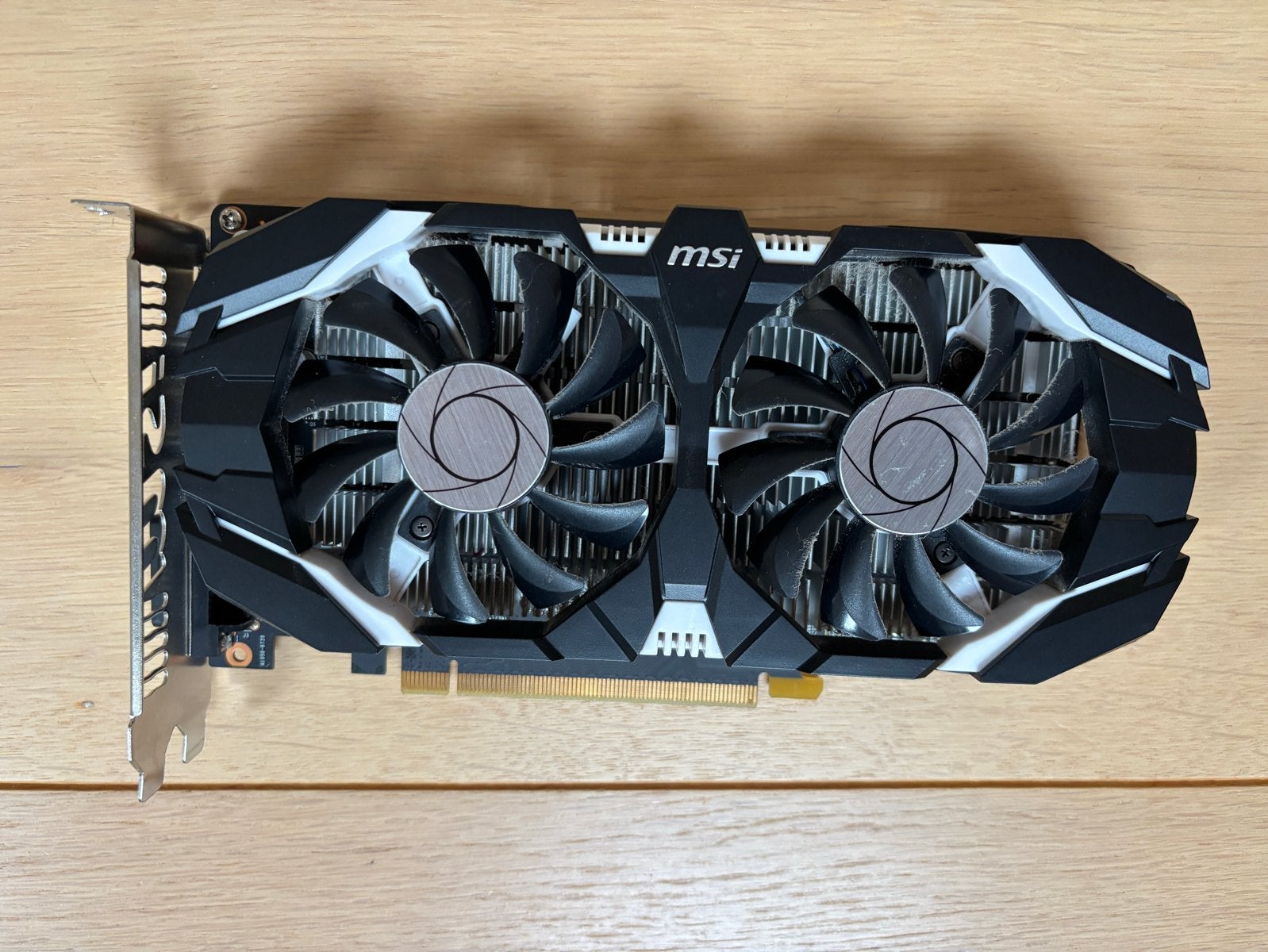 MSI NVidia GeForce GTX 1050 Ti 4GT OC Videokaart, PCI-Express 3, Gebruikt, HDMI, Ophalen of Verzenden