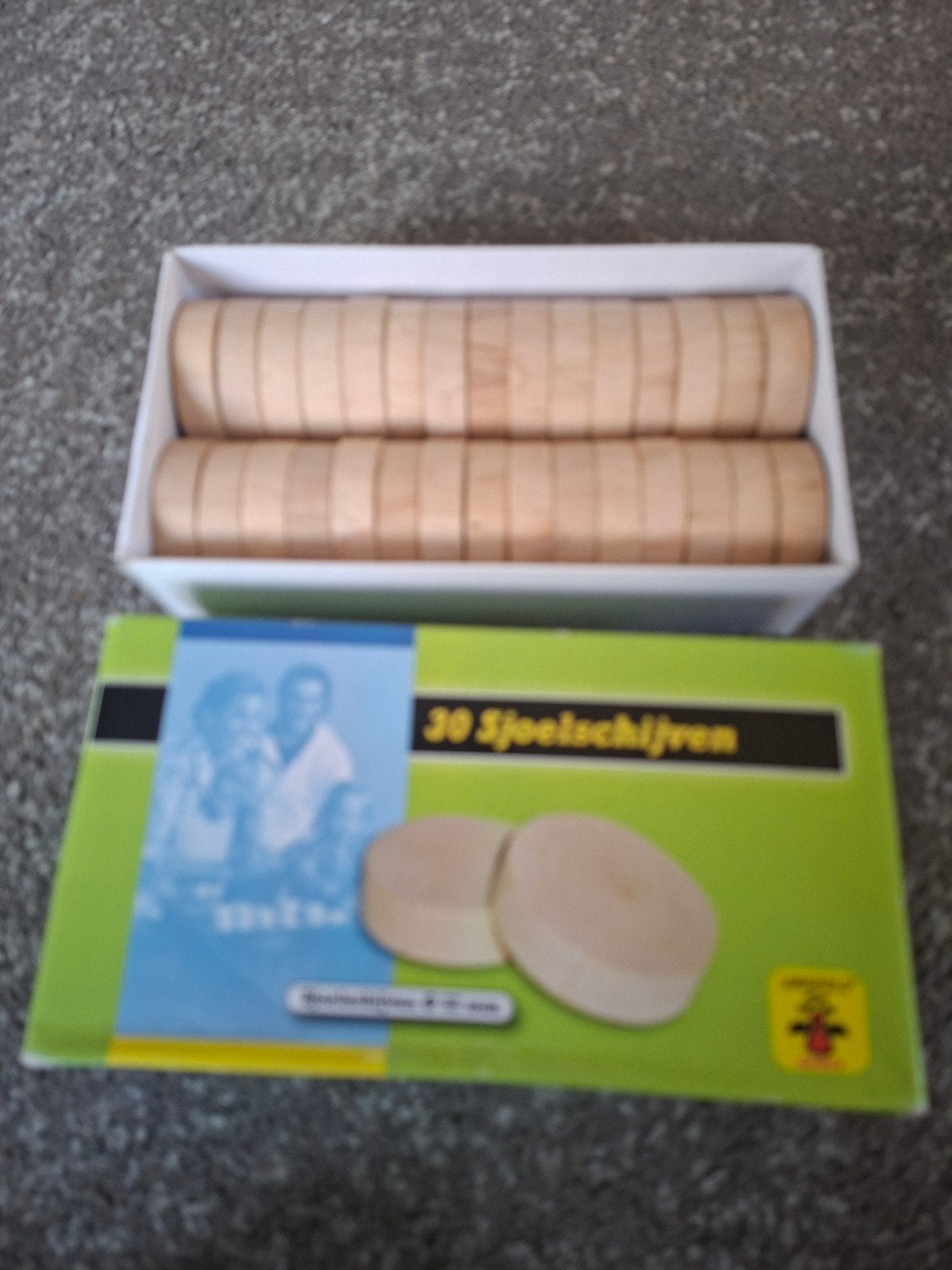 30 Sjoelstenen ongebruikt, Huis en Inrichting, Ophalen of Verzenden