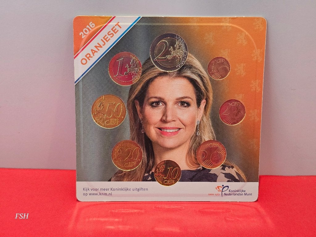 Munt: Oranjeset 2016. Kwaliteit: Proof., Ophalen of Verzenden, Koningin Beatrix, Euro's, Setje