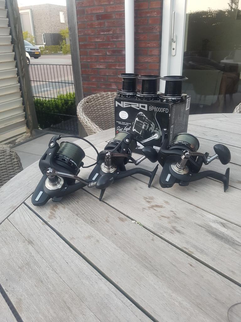 3x Soul Nero molen, Watersport en Boten, Hengelsport | Karpervissen, Ophalen of Verzenden, Molen