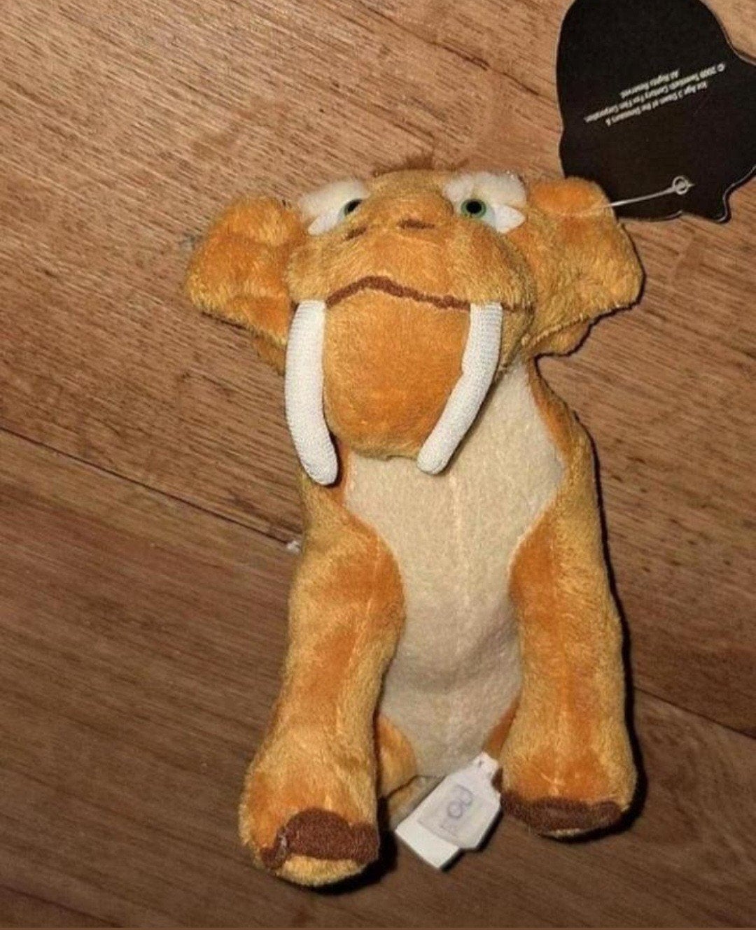 Ice Age 3 Diego knuffel - sabeltandtijger, Oranje, Overige merken, Overige karakters, Nieuw