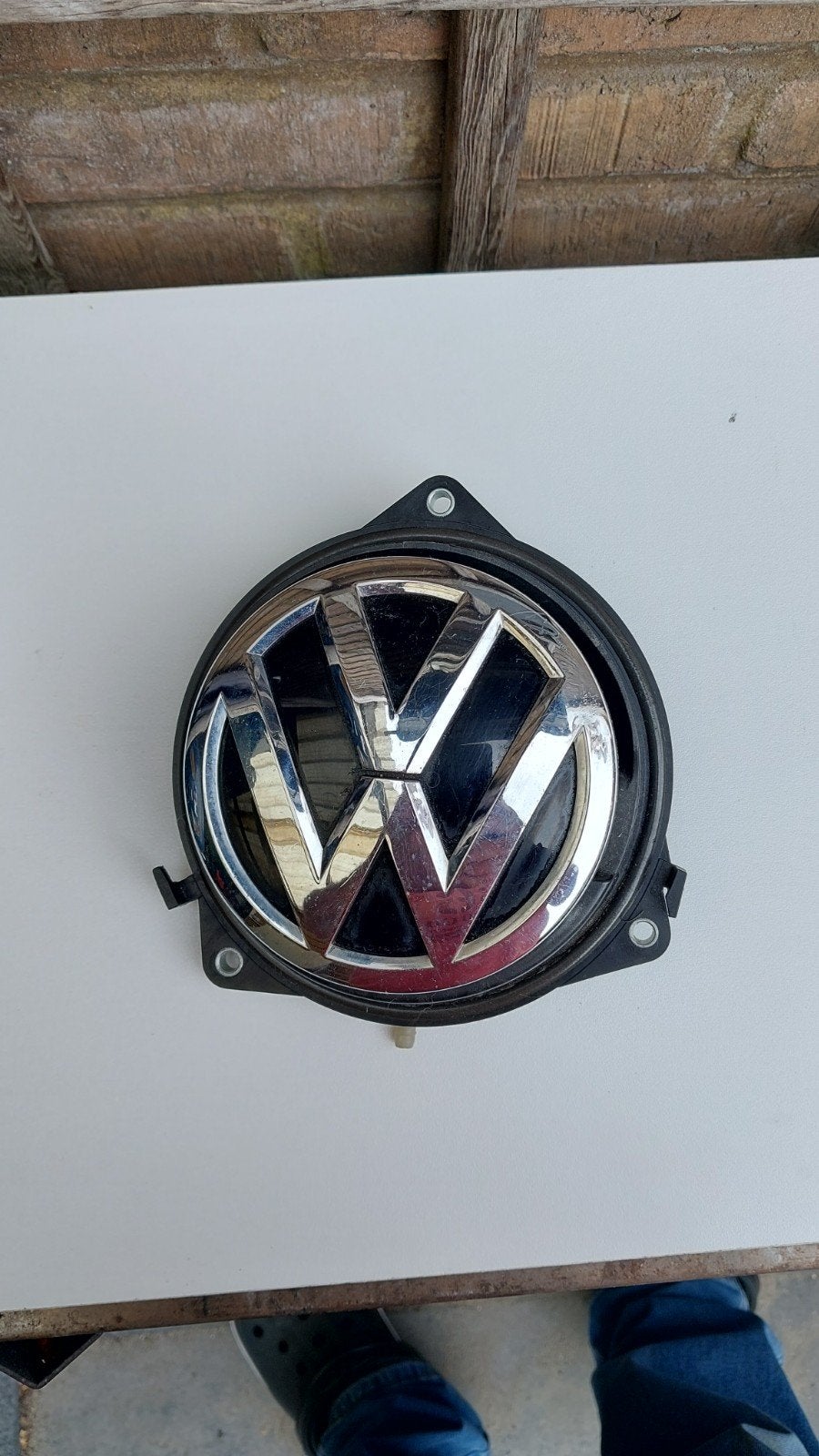 Volkswagen VW Achterklep Embleem Camera Golf 7, Ophalen of Verzenden, Gebruikt, Volkswagen