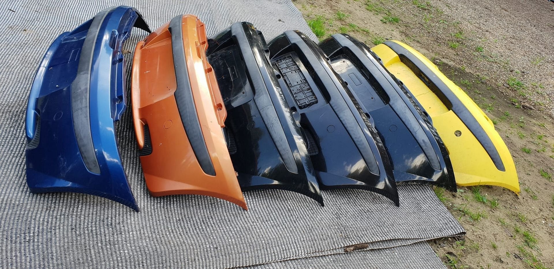 FIAT PUNTO ACHTERBUMPER BJ 98 TOT 2003, Gebruikt, -, -, Ophalen of Verzenden