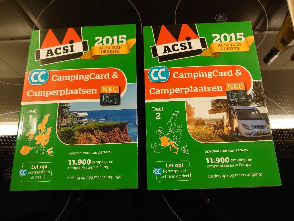 ACSI NKC CAMPERplaatsen Deel 1 & 2 2015, Overige merken, Verzenden, Europa, Nieuw