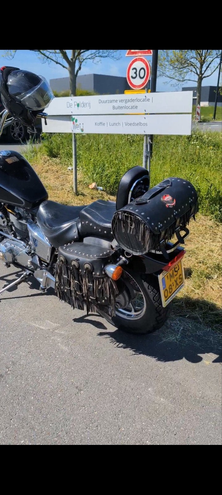 Honda Shadow VT 1100 C - Krachtige Chopper, Cardan-aandrijving, 2 cilinders, Gebruikt, Particulier
