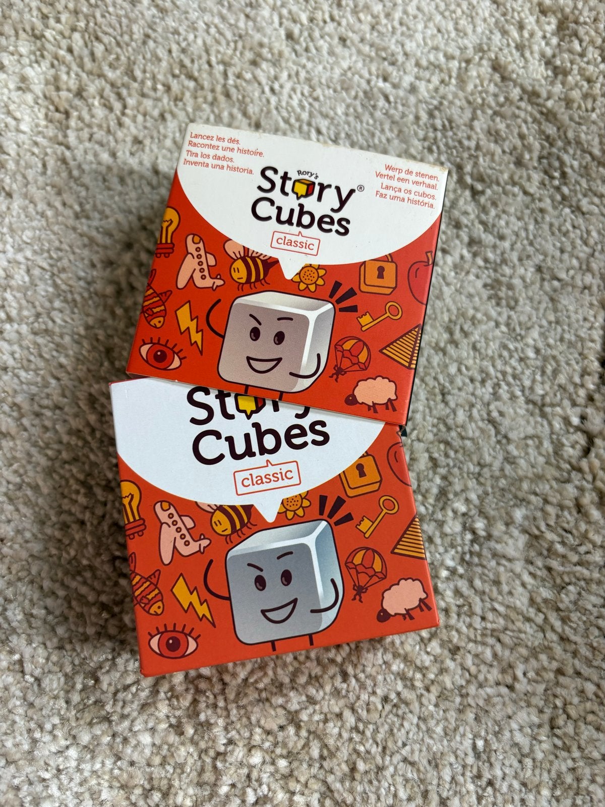 Rory's Story Cubes Classic - Vertel je eigen verhaal, Ophalen, Zo goed als nieuw, Reisspel
