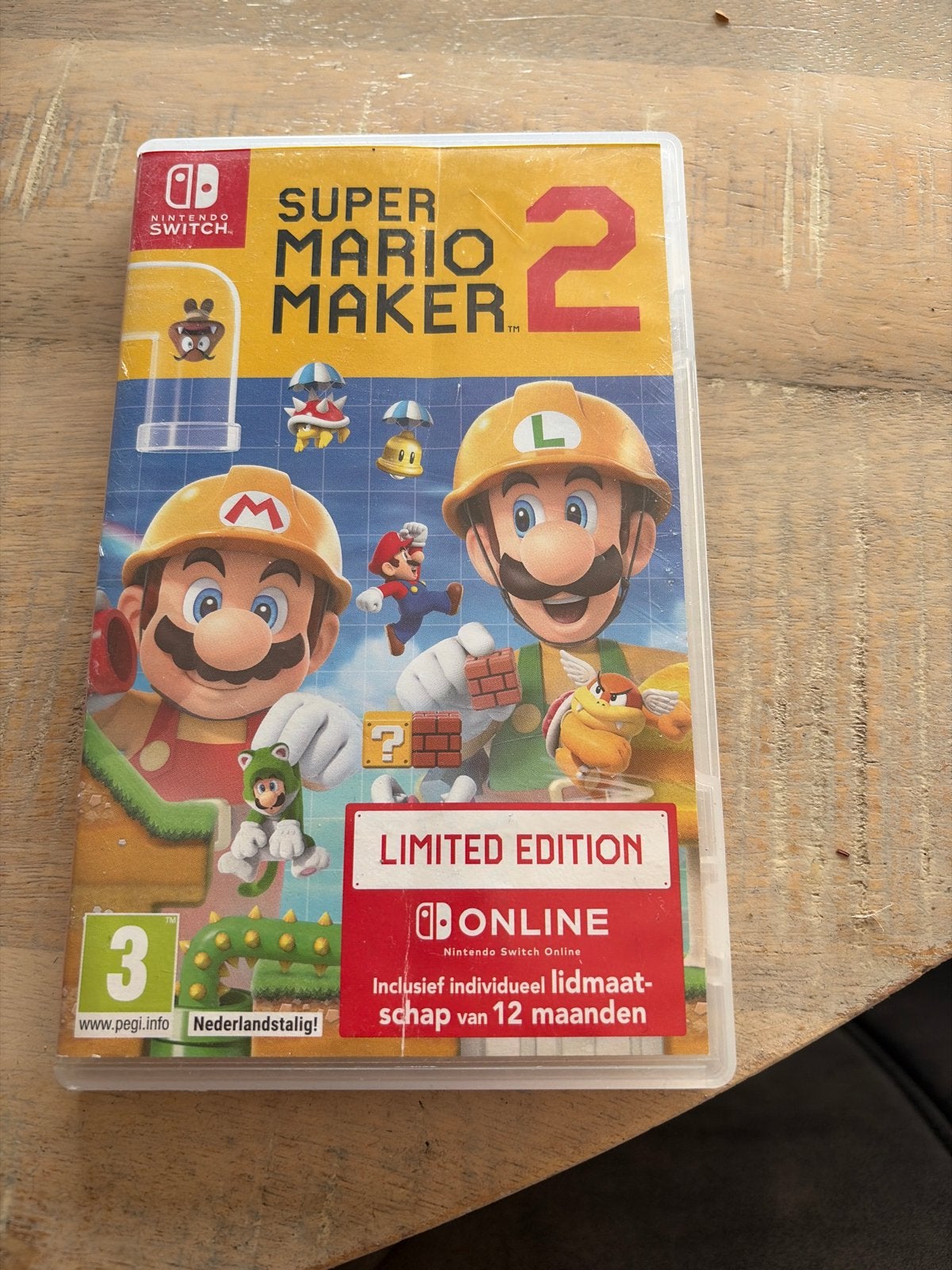 Super Mario Maker 2 Limited Edition Nintendo Switch, Online, 1 speler, Ophalen of Verzenden, Zo goed als nieuw