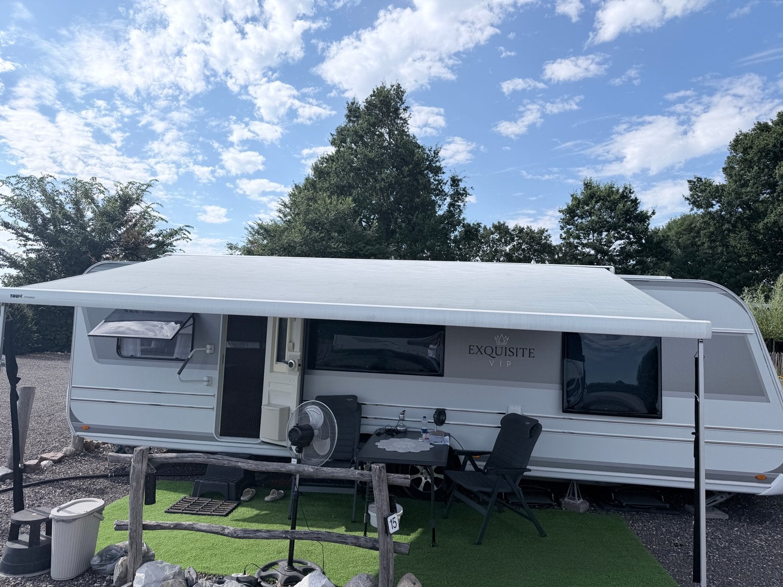Thule Omnistor 6300 luifel voor caravan, Ophalen, Gebruikt, Polyester, Thule
