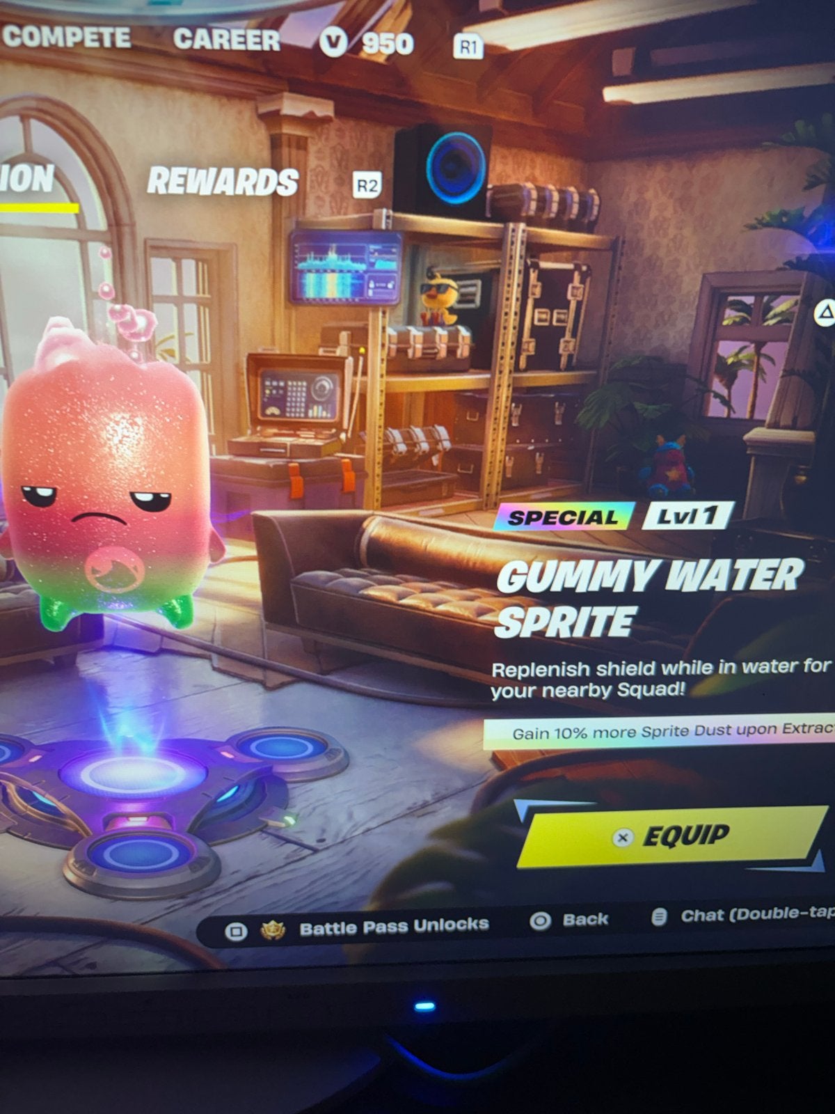 Fortnite Gummy Water Sprite - Zeldzame In-Game Item, Online, Shooter, Nieuw, Ophalen of Verzenden