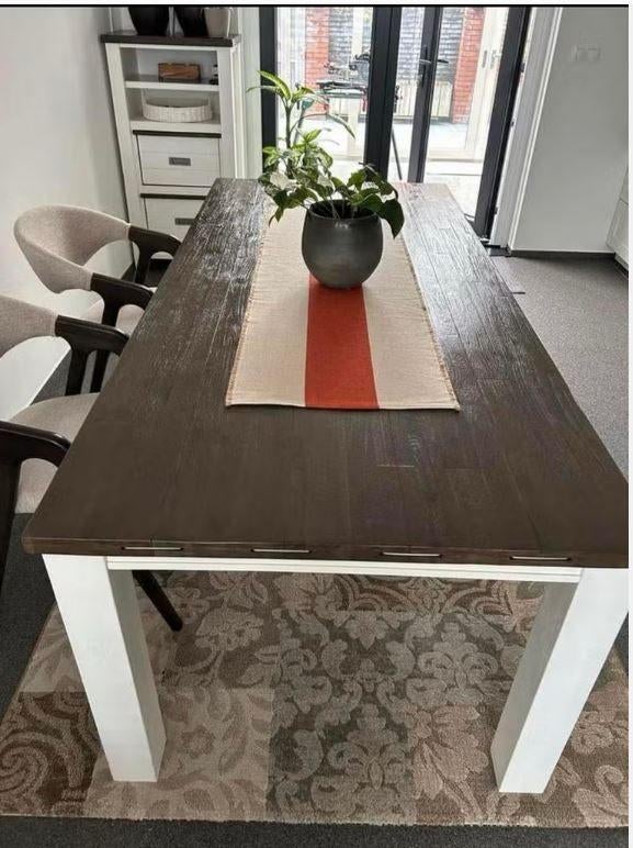 Henders & Hazel Knibbeler Eet tafel - Zo Goed Als Nieuw, Ophalen, 100 tot 150 cm, 200 cm of meer, Zo goed als nieuw