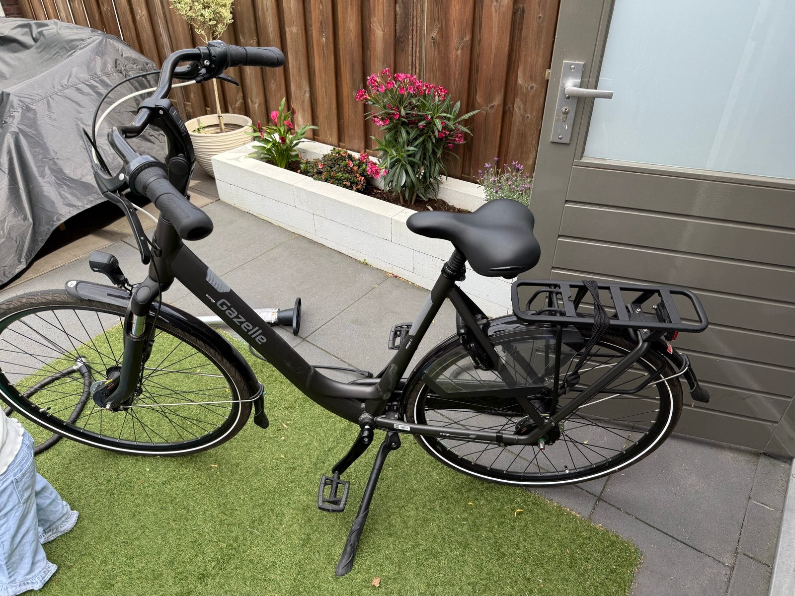 Gazelle damesfiets orange C7+ ZGAN, Velgrem, Versnellingen, Zo goed als nieuw, Gazelle