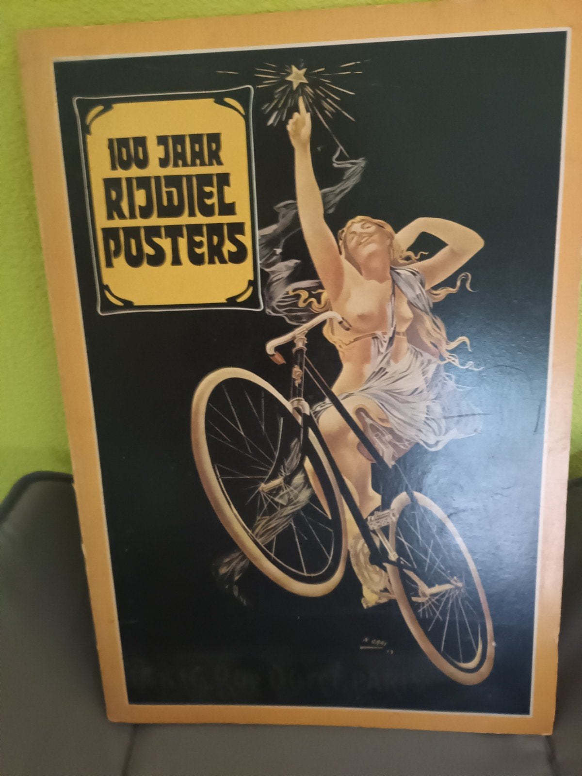 100 Jaar Rijwiel Posters - Vintage Fietskunst, Ophalen, Zo goed als nieuw, Overige typen