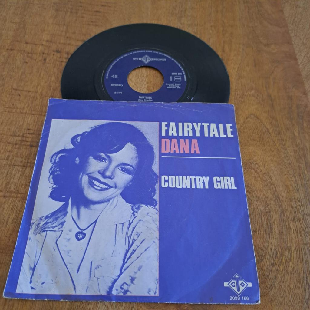 Dana - Fairytale / Country Girl (Single, 1976), Fotohoes, Ophalen, Gebruikt, Pop