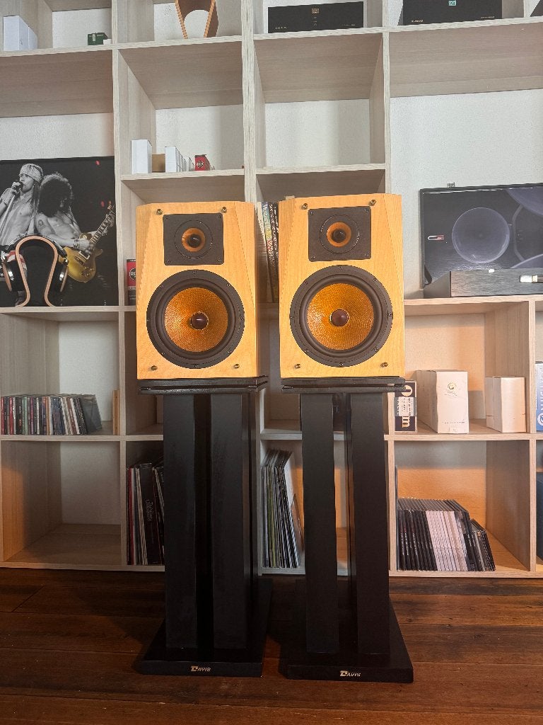 Davis acoustics Nikita 3.0, Audio, Tv en Foto, Luidsprekers, Zo goed als nieuw, 120 watt of meer, Front, Rear of Stereo speakers