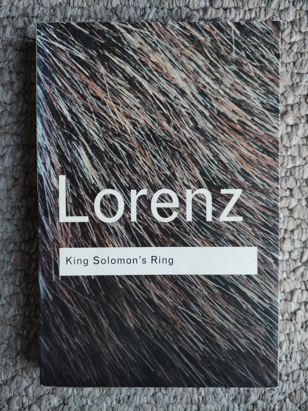 King solomons ring lorenz, Boeken, Geschiedenis | Wereld, Ophalen of Verzenden
