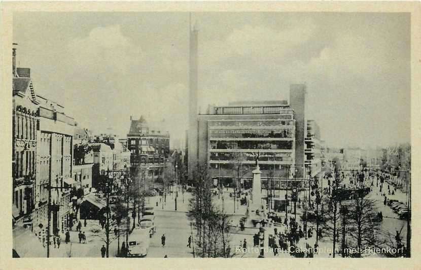 380-963-025 Rotterdam Calandplein Bijenkorf, Verzenden, Voor 1920, Zuid-Holland