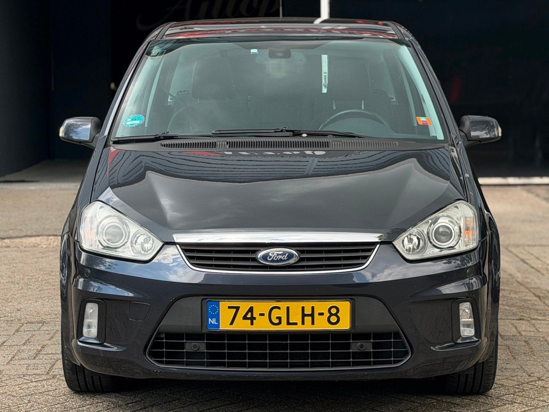 Ford C-Max 2.0-16V Titanium AUTOMAAT PANO/LEDER/CRUISE | NET, Auto's, Ford, Gebruikt, Zwart, Origineel Nederlands, Bedrijf