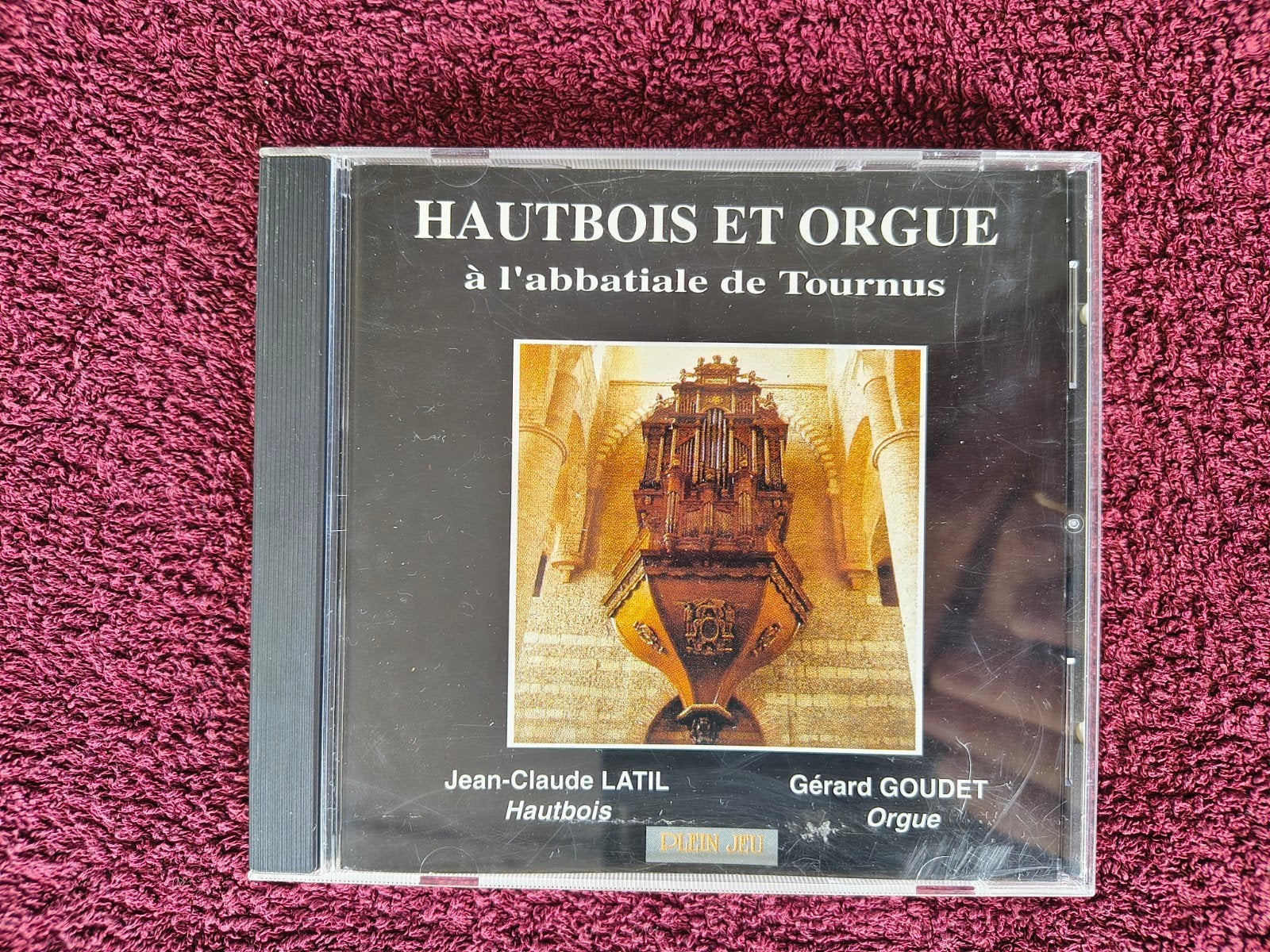 Hautbois er Orgues - Abbayiale de Tourbus - Latil & Goudet, Cd's en Dvd's, Ophalen of Verzenden, Barok, Gebruikt, Kamermuziek