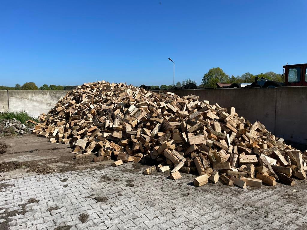 Gekloofd haardhout, 6 m³ of meer, Ophalen, Eikenhout, Blokken