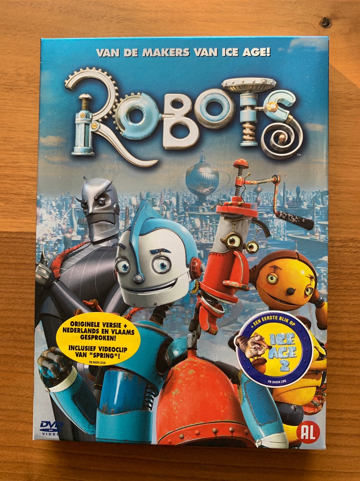 Robots / Originele Versie + Nederlands en Vlaams gesproken, Bonusmateriaal, Animatie, Nederlands, Ophalen of Verzenden