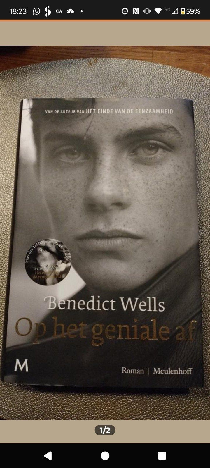 Benedict Wells - Op het geniale af (Roman), Boeken, Ophalen of Verzenden, Gelezen, Benedict Wells, Europa overig