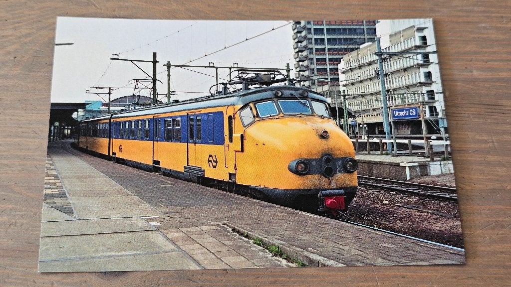 Foto TREIN NS Nederlandse Spoorwegen Mat 54 Hondekop, Verzenden, Gebruikt, Trein, Overige typen
