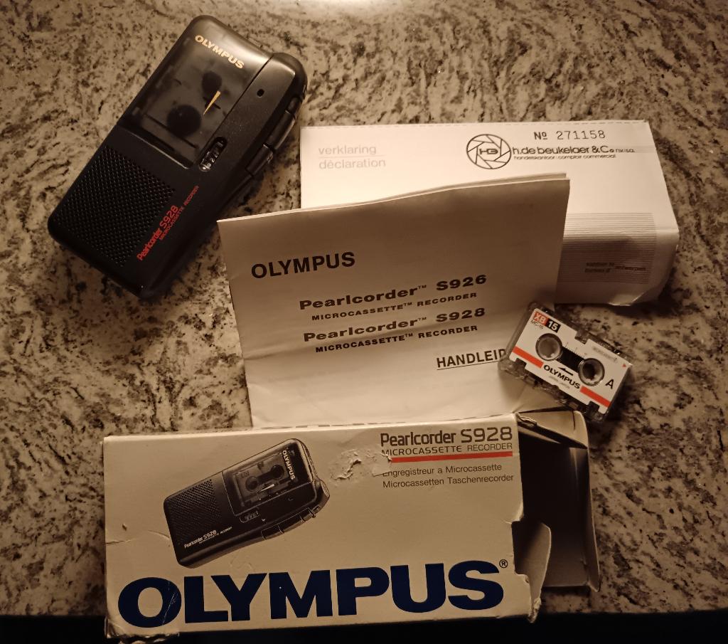 OLYMPUS MINI CASSETTE RECORDER, Verzenden, Overige merken