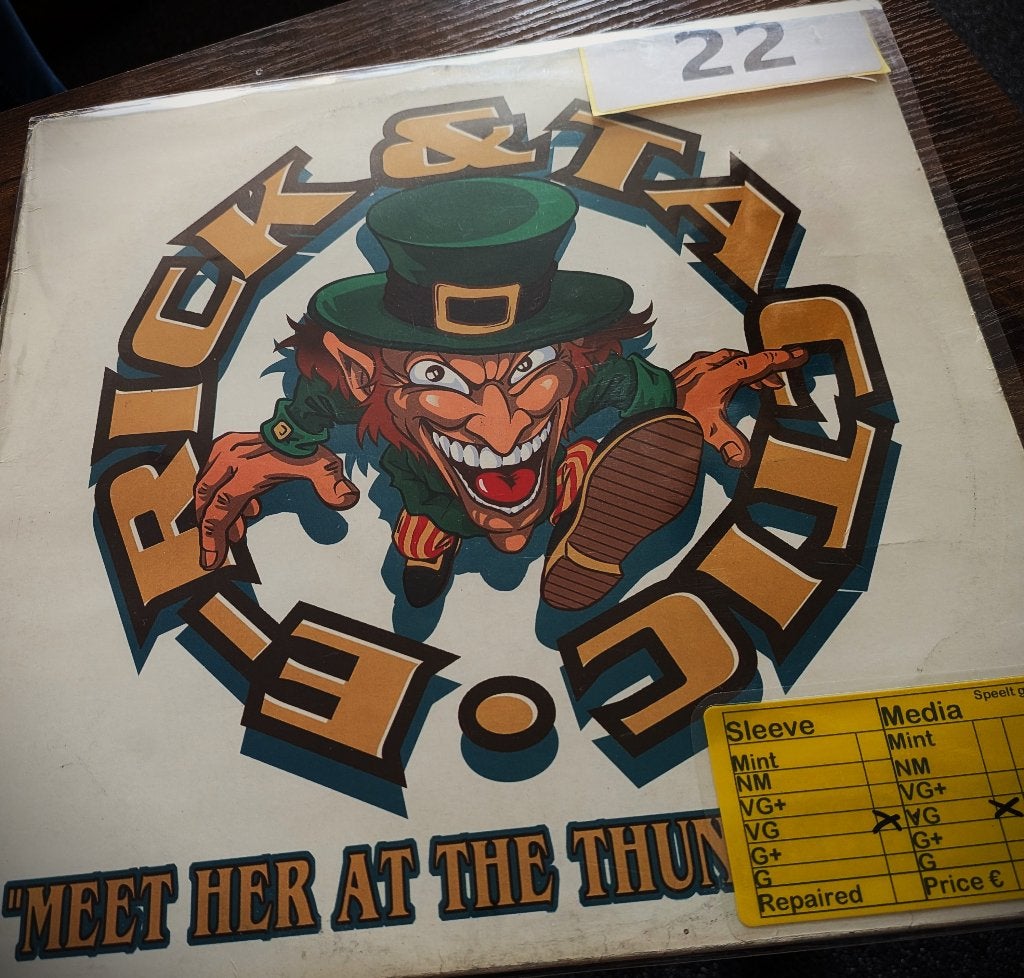 E-Rick & Tactic – Meet Her At The Thunderdome, Gebruikt, Hardcore, Inclusief binnenhoes, Ophalen of Verzenden