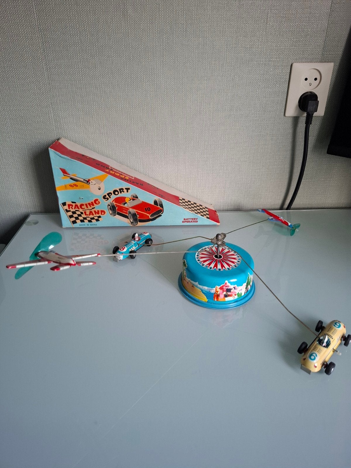ME 628 China Racing Sport - blikken speelgoed, Antiek en Kunst, Ophalen of Verzenden